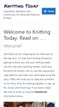 Mobile Screenshot of knittingtoday.com